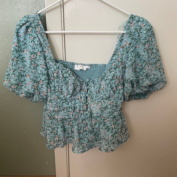 Astr Tops - Astr the Label  Clairemont Floral Top